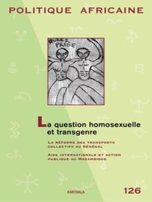 cover image of La Question Homosexuelle Et Transgenre